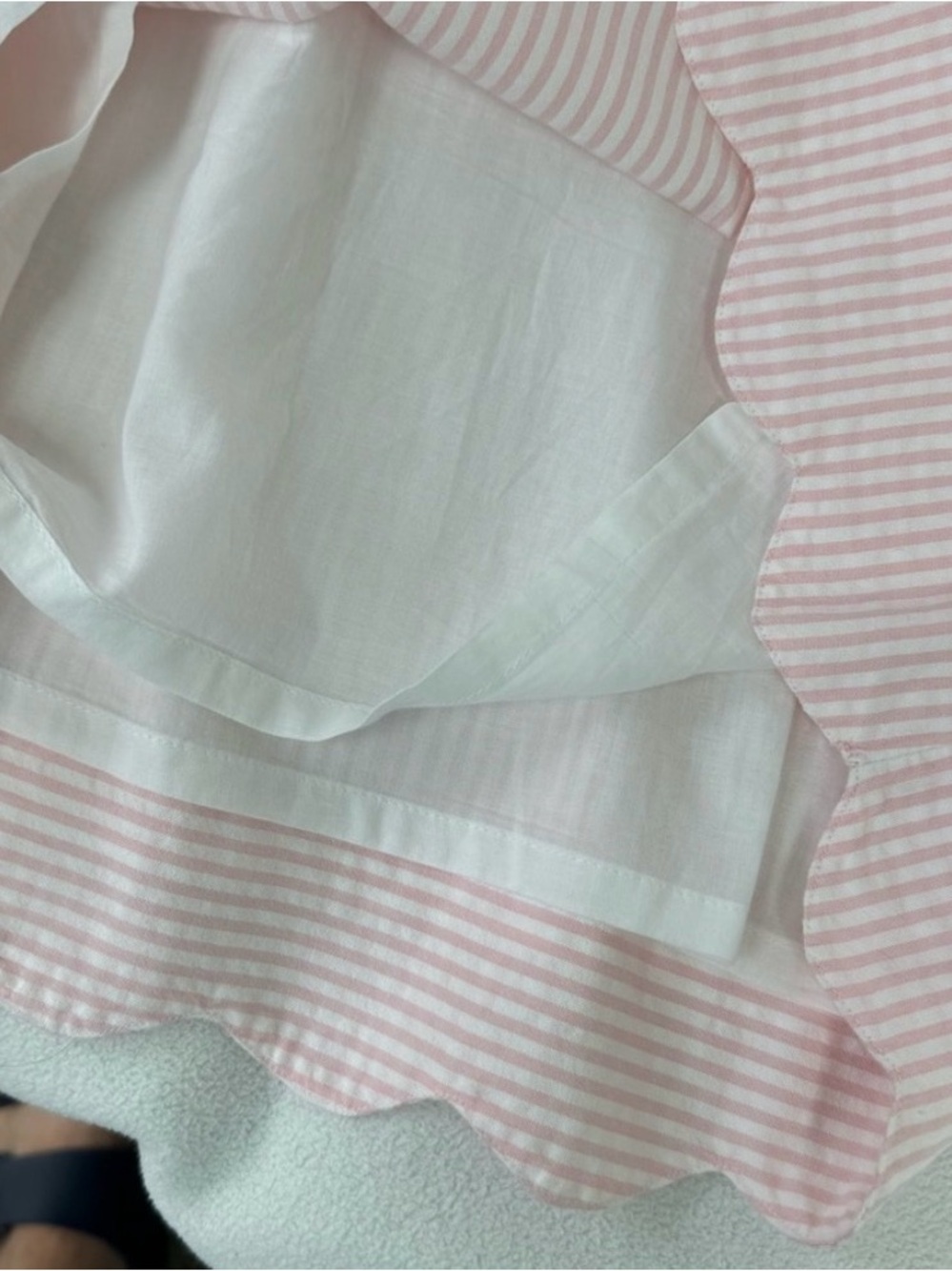 NWT Vineyard Vines Pink and White Seersucker dress - Picture 8 of 12